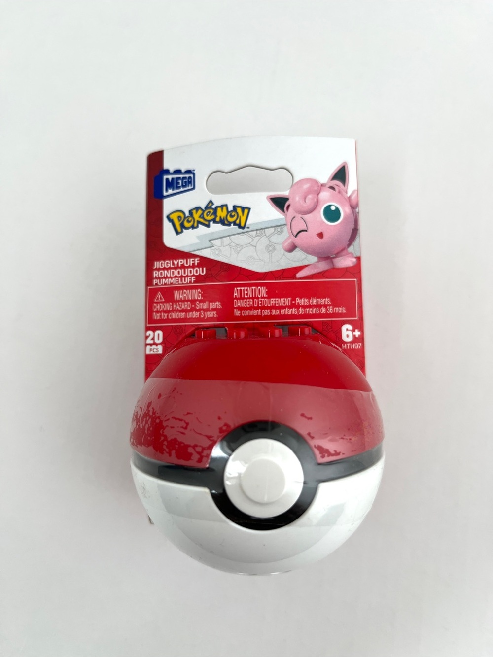 Brand New MEGA Pokemon Ball Jigglypuff Building Set ( HTH97)